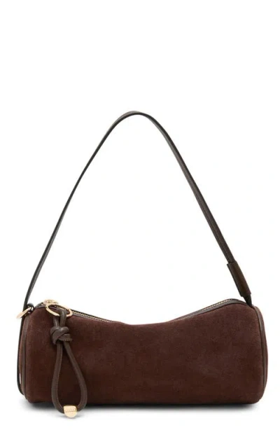 Aimee The Skipper Barrel Leather Shoulder Bag