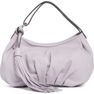 Aimee Uptown Bean Shoulder Bag In Dusty Lavendar