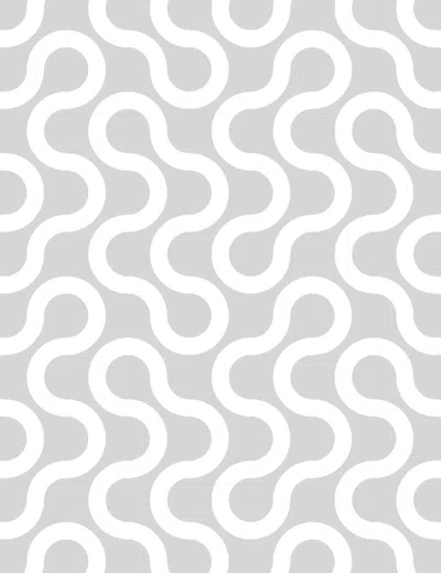 Pre-owned Aimee Wilder Baby Designer Wallpaper In Heather, Light Grey And White