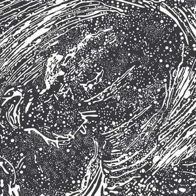Pre-owned Aimee Wilder Cosmic Splash Designer Wallpaper In Galaxy 'black And White'