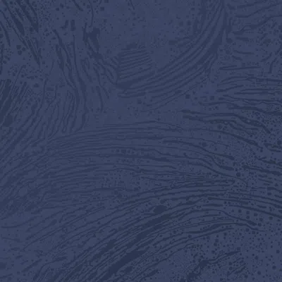 Pre-owned Aimee Wilder Cosmic Splash Designer Wallpaper In Lapis 'clear Gloss On Indigo' In Purple