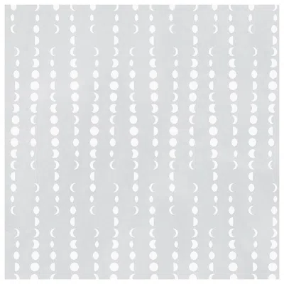 Pre-owned Aimee Wilder Earthlight Designer Wallpaper In Luna 'white And Pale Grey' In Gray
