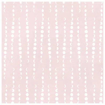 Pre-owned Aimee Wilder Earthlight Designer Wallpaper In Stella 'light Pink And Soft White'