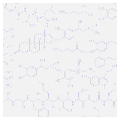 Pre-owned Aimee Wilder Love Molecules Designer Wallpaper In Lavender 'light Purple On Soft White'