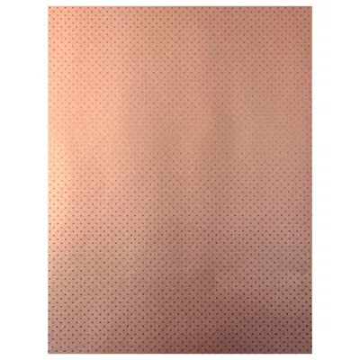 Pre-owned Aimee Wilder Spectrum Metallic Type Ii Wallpaper In Rosette (sample In Brown