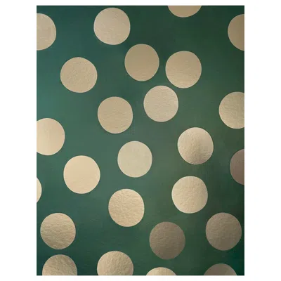 Pre-owned Aimee Wilder Ying Dot Metallic Type Ii Wallpaper In Roku (sample) In Black