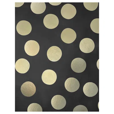 Pre-owned Aimee Wilder Ying Dot Metallic Type Ii Wallpaper In Seina In Black