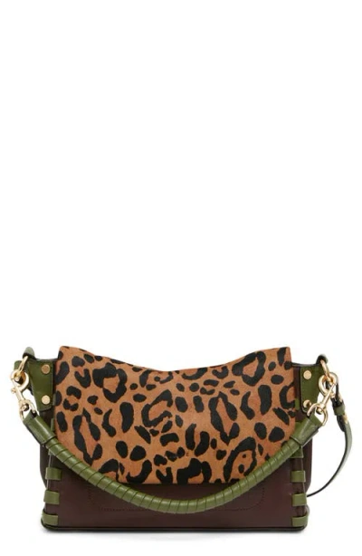 Aimee Zen Convertible Crossbody In Wildcat Haircalf Multi