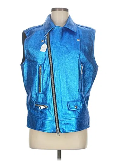 Pre-owned Ainea Vest In Blue