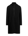 Aion Man Coat Black Size 44 Cashmere, Silk