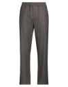 Aion Man Pants Taupe Size 32 Wool, Cashmere In Gray