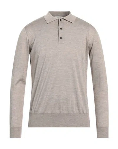 Aion Man Sweater Dove Grey Size 44 Cashmere, Silk