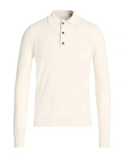 Aion Man Sweater Off White Size 38 Silk, Cotton In Pink
