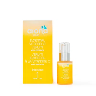 Aiona Alive Skincare Yellow Essential Vitamin C Serum With Peptides