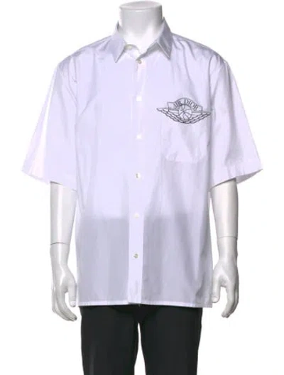 Pre-owned Air Dior 2020 Graphic Print Shirt In White