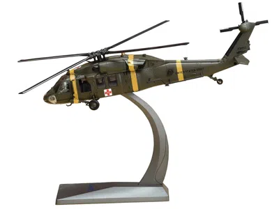 Air Force 1 Sikorsky Uh-60 Black Hawk Helicopter "377th Medical Co Camp Humphreys South Korea" United States Arm In Green
