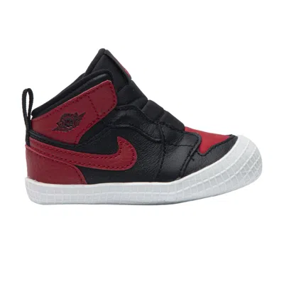 Pre-owned Air Jordan 1 Bootie Cb 'banned' | Black | Infant Size 1