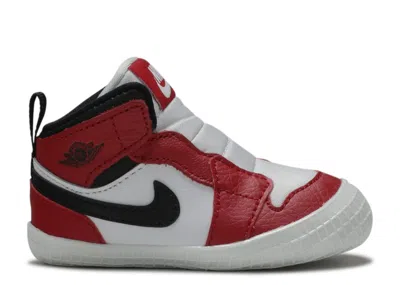 Air Jordan Babies'  1 Bootie Td 'white Varsity Red'
