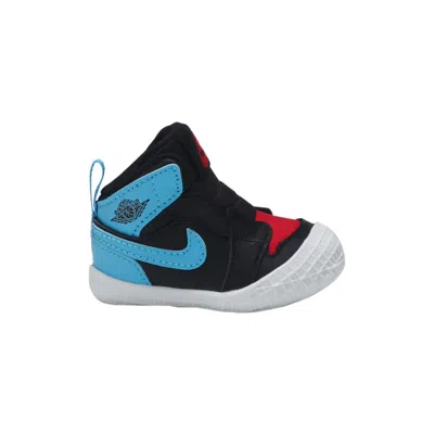 Pre-owned Air Jordan 1 Crib Bootie 'nc To Chi' | Black | Infant Size 4