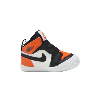 Pre-owned Air Jordan 1 Crib Bootie 'shattered Backboard' | Black | Infant Size 2