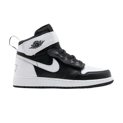 Pre-owned Air Jordan 1 High Flyease Gs 'black White' | Kid's Size 7