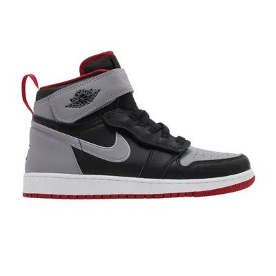 Pre-owned Air Jordan 1 High Flyease Gs 'bred Shadow' | Black | Kid's Size 6