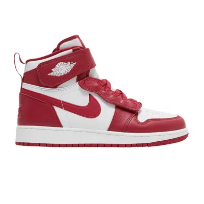 Pre-owned Air Jordan 1 High Flyease Gs 'cardinal Red' | Kid's Size 6