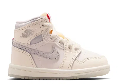 Air Jordan Babies'  1 High Retro Og Td 'sail University Red'
