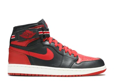 Air Jordan 1 High Strap 'bred' In Black