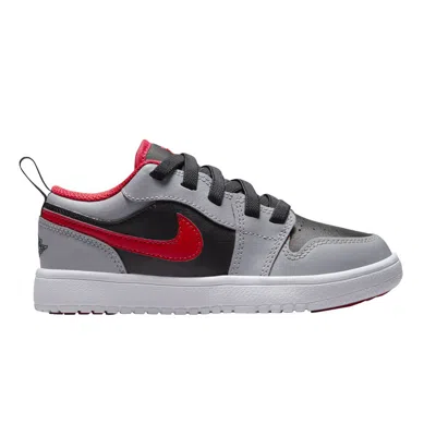 Pre-owned Air Jordan 1 Low Alt Ps 'cement Fire Red' | Grey | Kid's Size 2.5