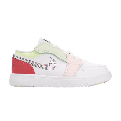 Pre-owned Air Jordan 1 Low Alt Ps 'ember Glow' | White | Kid's Size 11