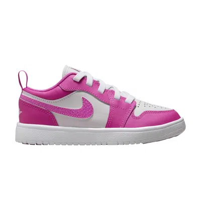 Pre-owned Air Jordan 1 Low Alt Ps 'fire Pink' | Kid's Size 2