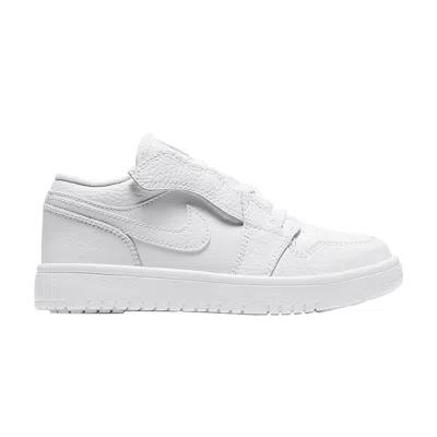 Pre-owned Air Jordan 1 Low Alt Ps 'triple White' 2019 | Kid's Size 3