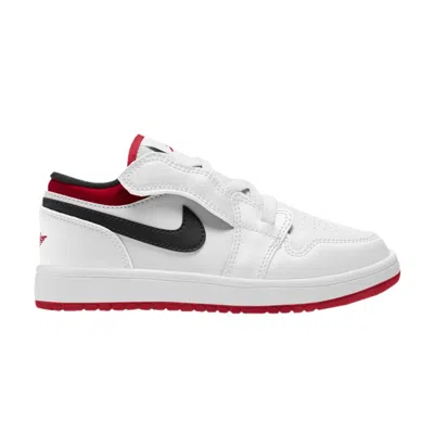 Pre-owned Air Jordan 1 Low Alt Ps 'white Gym Red' | Kid's Size 5.5