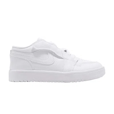 Pre-owned Air Jordan 1 Low Alt Ps 'white' | Kid's Size 10.5