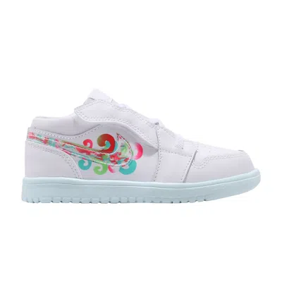 Pre-owned Air Jordan 1 Low Alt Ps 'white Multi' | Kid's Size 2