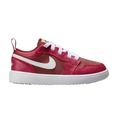Pre-owned Air Jordan 1 Low Alt Se Ps 'bread, Butter, & Sole' | Red | Kid's Size 1.5