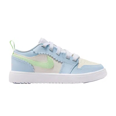 Pre-owned Air Jordan 1 Low Alt Se Ps 'half Blue' | Kid's Size 13