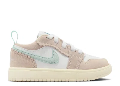 Air Jordan 1 Low Alt Se Ps 'scalloped Edge' In Pink
