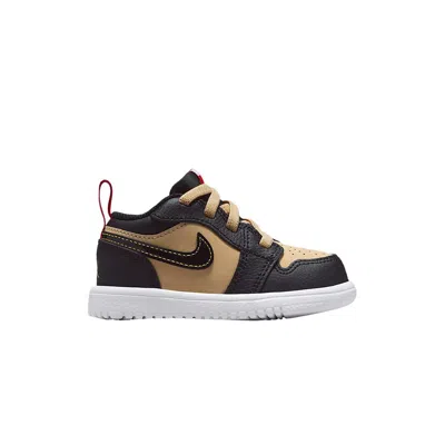 Pre-owned Air Jordan 1 Low Alt Se Td 'pizza' | Tan | Infant Size 10 In Brown