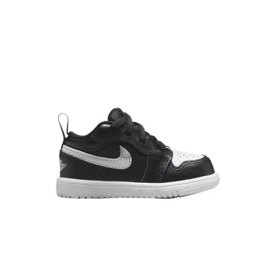 Pre-owned Air Jordan 1 Low Alt Td 'black Summit White' | Infant Size 3
