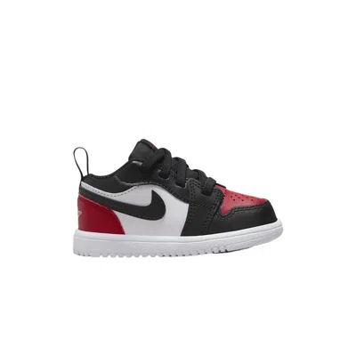 Pre-owned Air Jordan 1 Low Alt Td 'bred Toe 2.0' | Infant Size 5