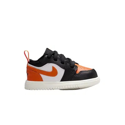 Pre-owned Air Jordan 1 Low Alt Td 'shattered Backboard' | Orange | Infant Size 6