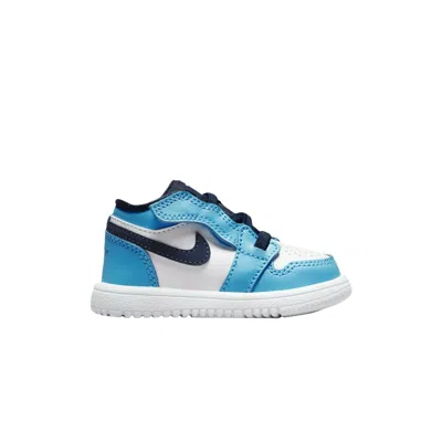 Pre-owned Air Jordan 1 Low Alt Td 'unc' | Blue | Infant Size 5