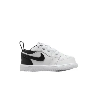 Pre-owned Air Jordan 1 Low Alt Td 'white Black' | Infant Size 7