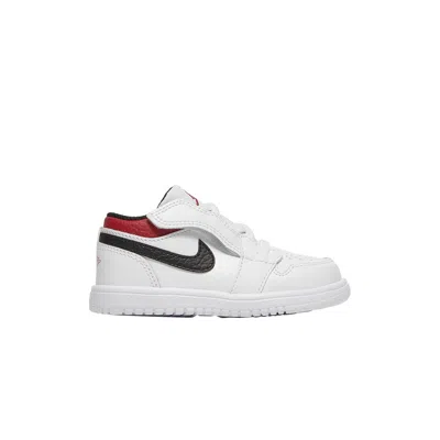 Pre-owned Air Jordan 1 Low Alt Td 'white Gym Red' | Infant Size 5