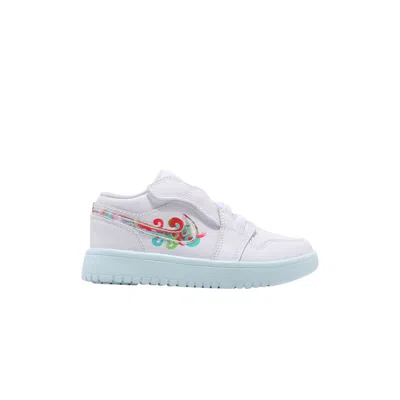 Pre-owned Air Jordan 1 Low Alt Td 'white Multi' | Infant Size 9
