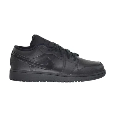 Pre-owned Air Jordan 1 Low Bg 'triple Black' | Kid's Size 3.5