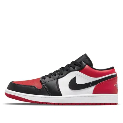 Air Jordan 1 Low 'bred Toe' In Red