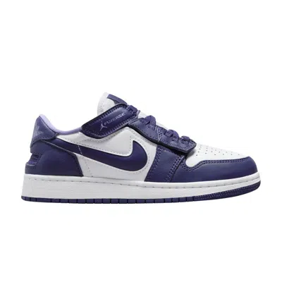 Pre-owned Air Jordan 1 Low Flyease Gs 'sky J Purple' | Kid's Size 4